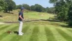 Sinner si ridà al golf prima di Wimbledon, il risultato è esilarante