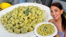 GNOCCHI DI ZUCCHINE AL BURRO, SALVIA E LIMON