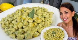 GNOCCHI DI ZUCCHINE AL BURRO, SALVIA E LIMON