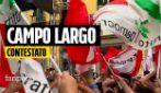 Napoli, il campo largo contestato in piazza, i leader: "Meloni ha fallito ora tocca a noi"