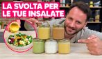 5 SALSE SUPER CREMOSE per condire le tue INSALATE ESTIVE!