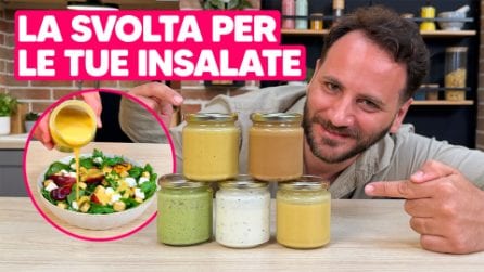 5 SALSE SUPER CREMOSE per condire le tue INSALATE ESTIVE!