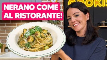 Spaghetti ALLA NERANO come AL RISTORANTE: i TRUCCHI per zucchine CROCCANTI e una bella CREMINA