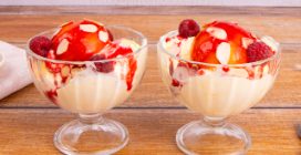 PEACH MELBA: the famous delicious and refreshing spoon dessert!