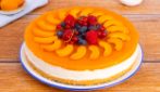 CHEESECAKE ALLE ALBICOCCHE: il dolce fresco dal gusto fruttato!