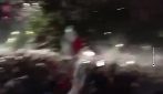 I festeggiamenti in strada a Città del Messico