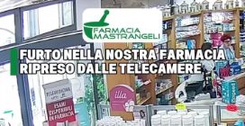 Rubano nella farmacia del sindaco Mastrangeli a Frosinone: lui diffonde il video