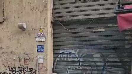 Nuovo incendio e blackout a Corso Umberto a Napoli, in fiamme cabina elettrica