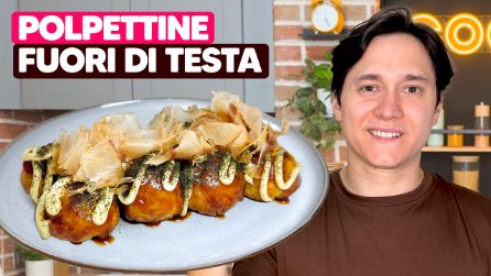 Takoyaki: delle polpettone morbide ripiene di polpo