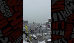 Dopo il caldo estremo la nevicata sullo Stelvio: le immagini dei fiocchi del primo luglio