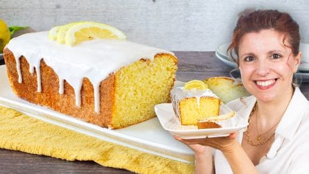 PLUMCAKE GLASSATO AL LIMONE