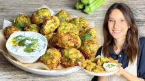 POLPETTE DI ZUCCHINE E FETA
