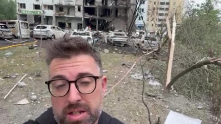 Attacco russo su Kiev, la testimonianza di Mattia Bidoli: "Notte d'inferno"