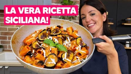 Pasta alla NORMA proprio come la fanno IN SICILIA