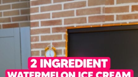 2 INGREDIENT VIRAL WATERMELON ICE CREAM: it'll be FRESH and CREAMY!