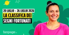 I segni più fortunati nell'oroscopo della settimana dal 20 al 26 luglio 2026, la classifica