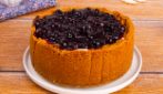 CHEESECAKE AI MIRTILLI: il dessert estivo senza cottura goloso da servire a fine pasto!