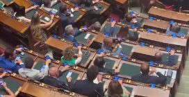 Il voto finale della Camera sulla legge elettorale: la reazione in Aula