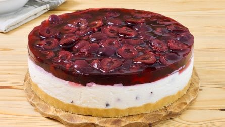 CHEESECAKE ALLE CILIEGIE