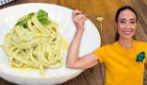 PASTA CON PESTO DI MANDORLE