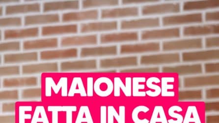 MAIONESE CON TUORLI PASTORIZZATI: facile ed economica!