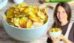 CHIPS DI ZUCCHINE: uno snack leggero e senza cottura!