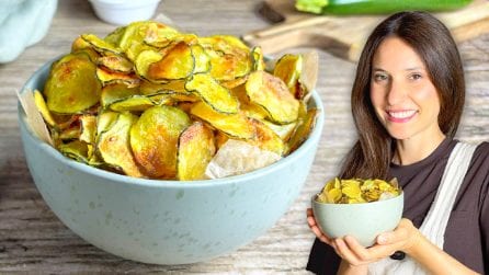 CHIPS DI ZUCCHINE: uno snack leggero e senza cottura!