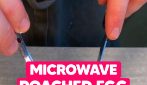 MICROWAVE POACHED EGG: it'll be PERFECT and ready in 2 MINUTES!