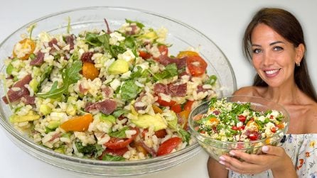 INSALATA DI RISO CON AVOCADO: fresca, ricca di gusto e facile da preparare!
