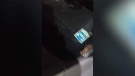 La grandine distrugge le auto a San Benedetto del Tronto