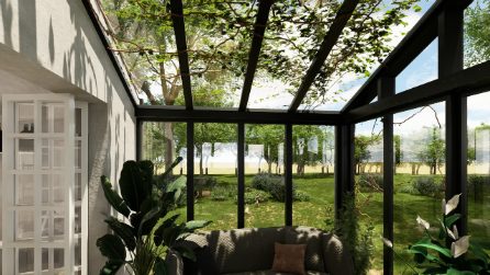Il progetto della nuova casa della famiglia nel bosco di Palmoli
