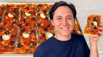 Sardenaira: la tipica focaccia di Sanremo!