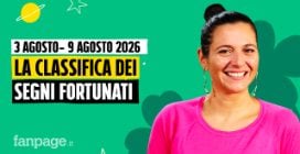 I segni più fortunati nell'oroscopo della settimana dal 3 al 9 agosto 2026, la classifica