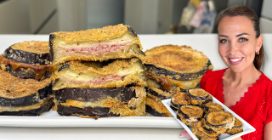 CORDON BLEU DI MELANZANE: dorati e filanti!