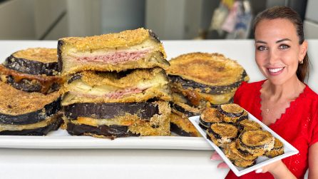 CORDON BLEU DI MELANZANE: dorati e filanti!