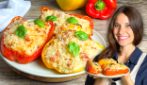 PEPERONI RIPIENI DI RISO: Il piatto estivo perfetto da gustare sia caldo che tiepido!