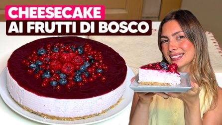CHEESECAKE FRUTTI DI BOSCO
