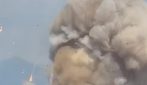 Esplode deposito di armi a Colleferro: incendio in corso, carabinieri e vigili del fuoco sul posto