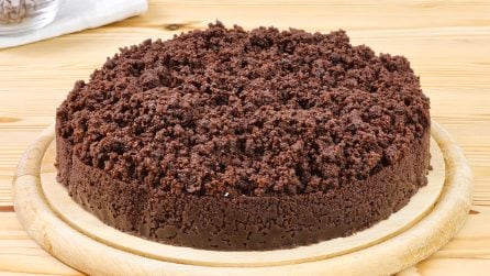 SBRICIOLATA AL CACAO SENZA COTTURA: goloso e facilissimo da preparare!