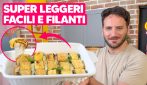 INVOLTINI DI ZUCCHINE: la ricetta super leggera con un ripieno filante!