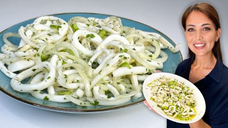 INSALATA DI CALAMARI: un piatto fresco e leggero, perfetto anche come secondo!