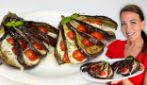 MELANZANE A VENTAGLIO: farcite in stile caprese per un piatto ricco e saporito!