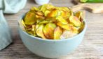 Zucchini chips: easy and delicious