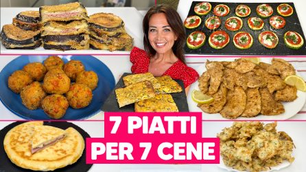 7 PIATTI SFIZIOSI PER 7 CENE SENZA STRESS!