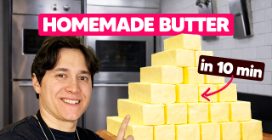 HOMEMADE BUTTER