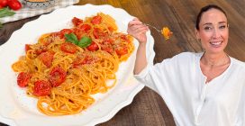 SPAGHETTI CON POMODORI CONFIT: la ricetta facile per svoltare i tuoi pranzi!