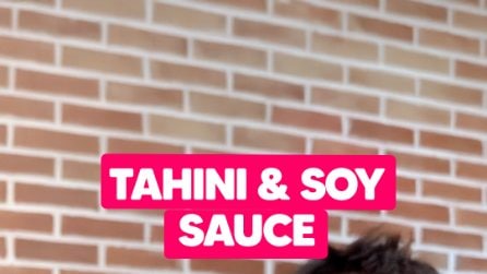 TAHINI AND SOY SAUCE