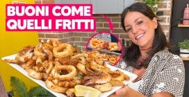 CALAMARI AL FORNO: facili e leggeri, ma buoni come quelli fritti!