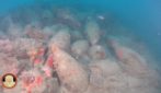 Scoperto un relitto romano al largo di Mazara del Vallo: centinaia di anfore in fondo al mare