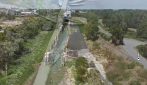 Le riserve idriche in Lombardia sono meno della metà: il fiume Po in secca a Cremona